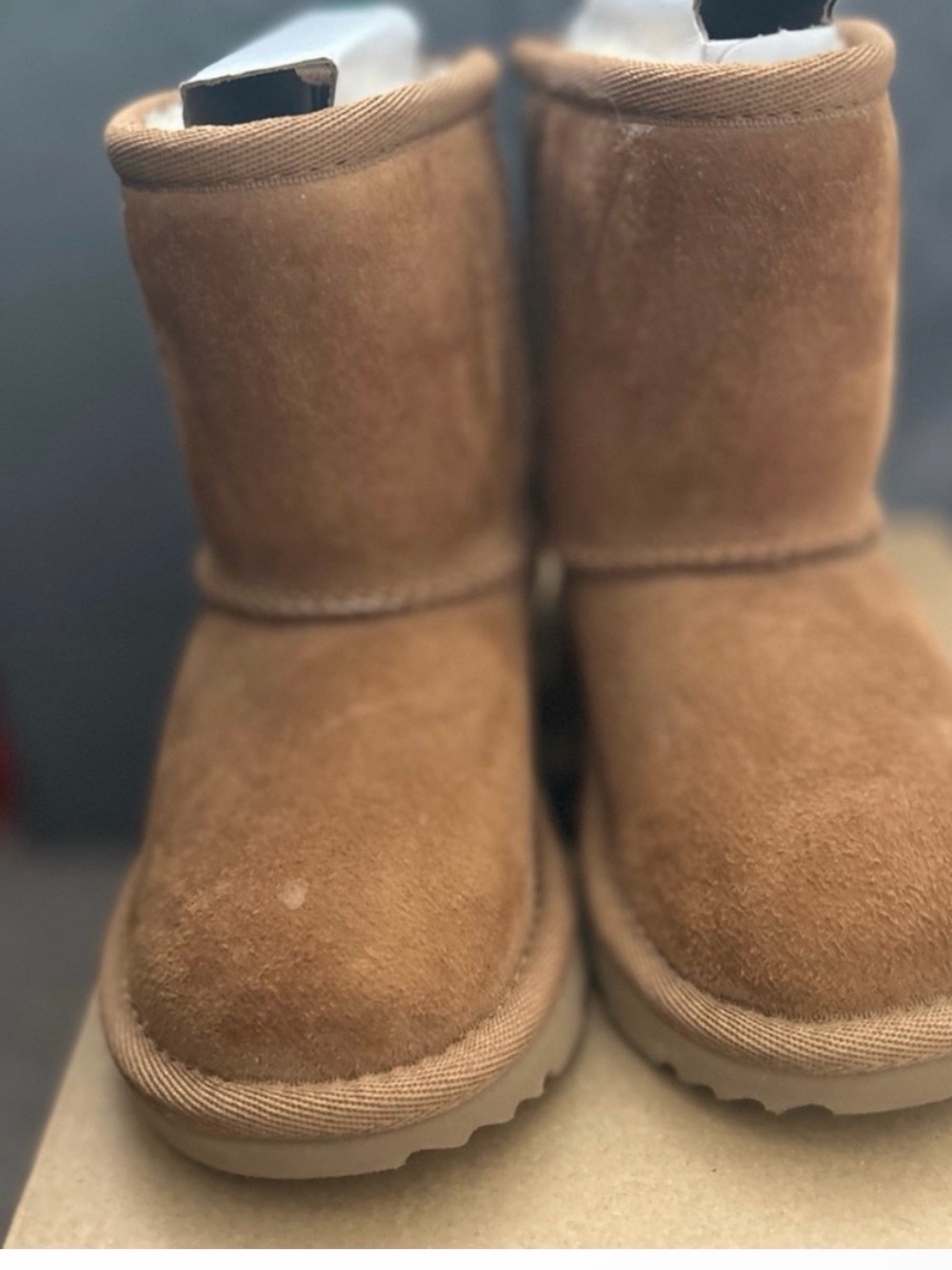 UGG Kids Chestnut Brown Classic Short Boot